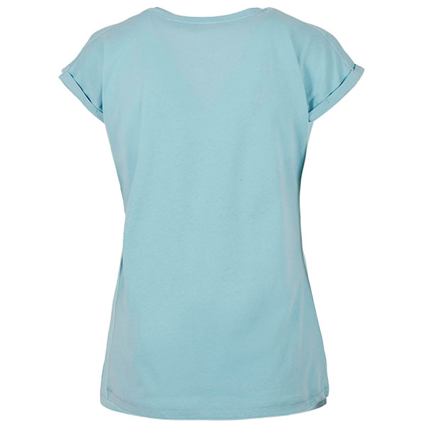 Camiseta Dobladillo en Mangas Mujer Frontal